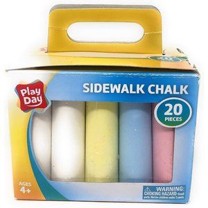 Play Day Sidewalk Chalk 20 Pieces Brand: Play Day NWT